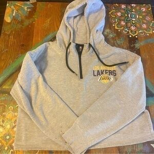 Really Cute NBA Los Angeles Lakers Hoodie Mens Size Large Pull Over Hoodie